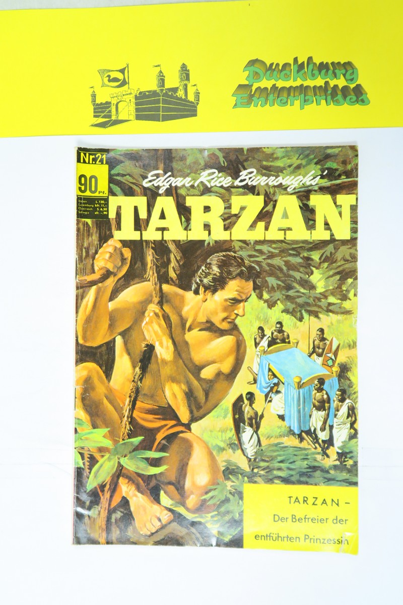 Tarzan Comic Nr. 21 BSV Williams im Zustand (2-3). 153645 Tarzan Comic Nr. 21 BSV Williams im Zustand (2-3). 153645