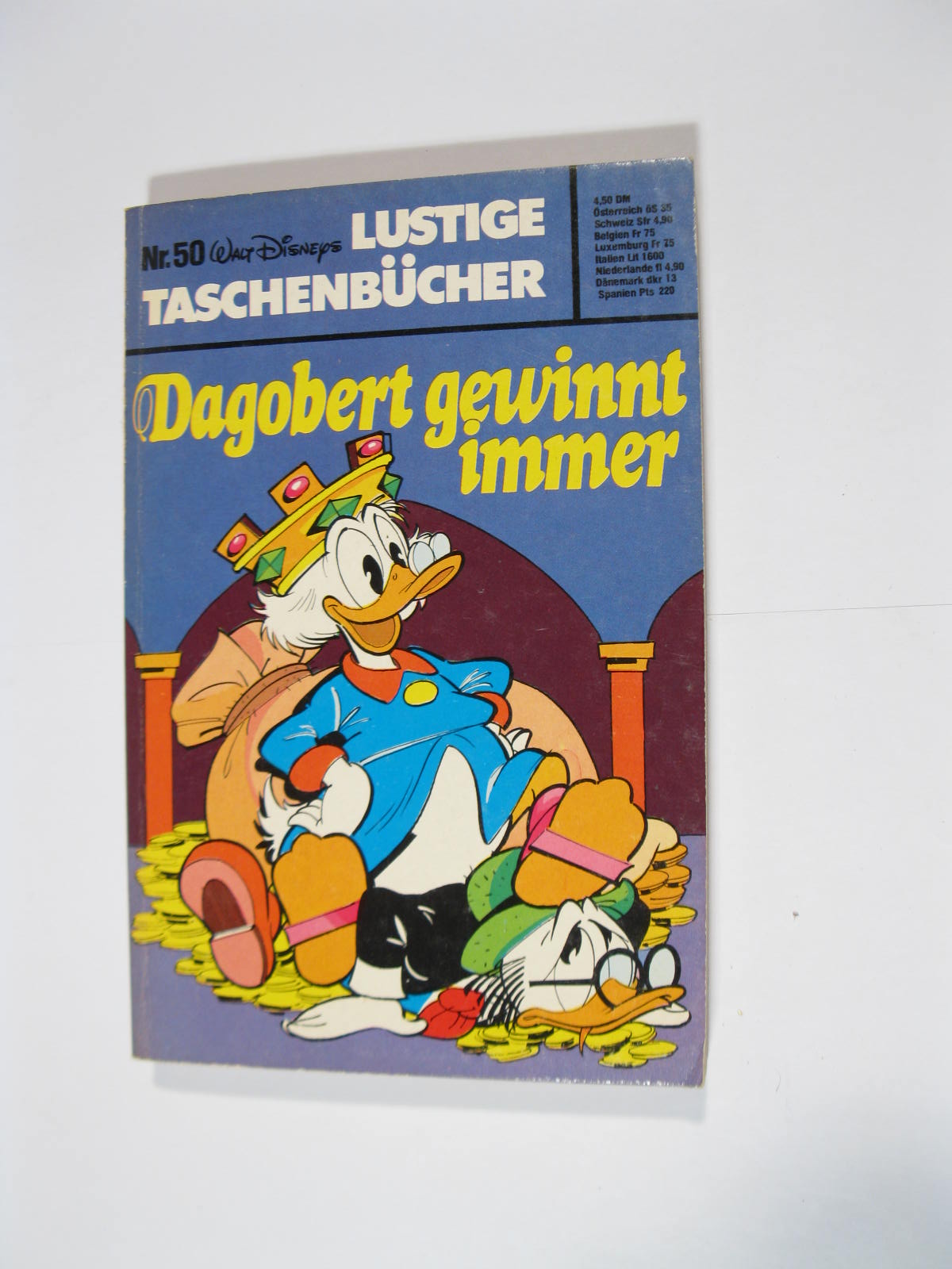 Donald Duck Lustiges Taschenbuch Nr. 50 ERSTAUFLAGE Ehapa Z (1-2/2). 116197 Donald Duck Lustiges Taschenbuch Nr. 50 ERSTAUFLAGE Ehapa Z (1-2/2). 116197