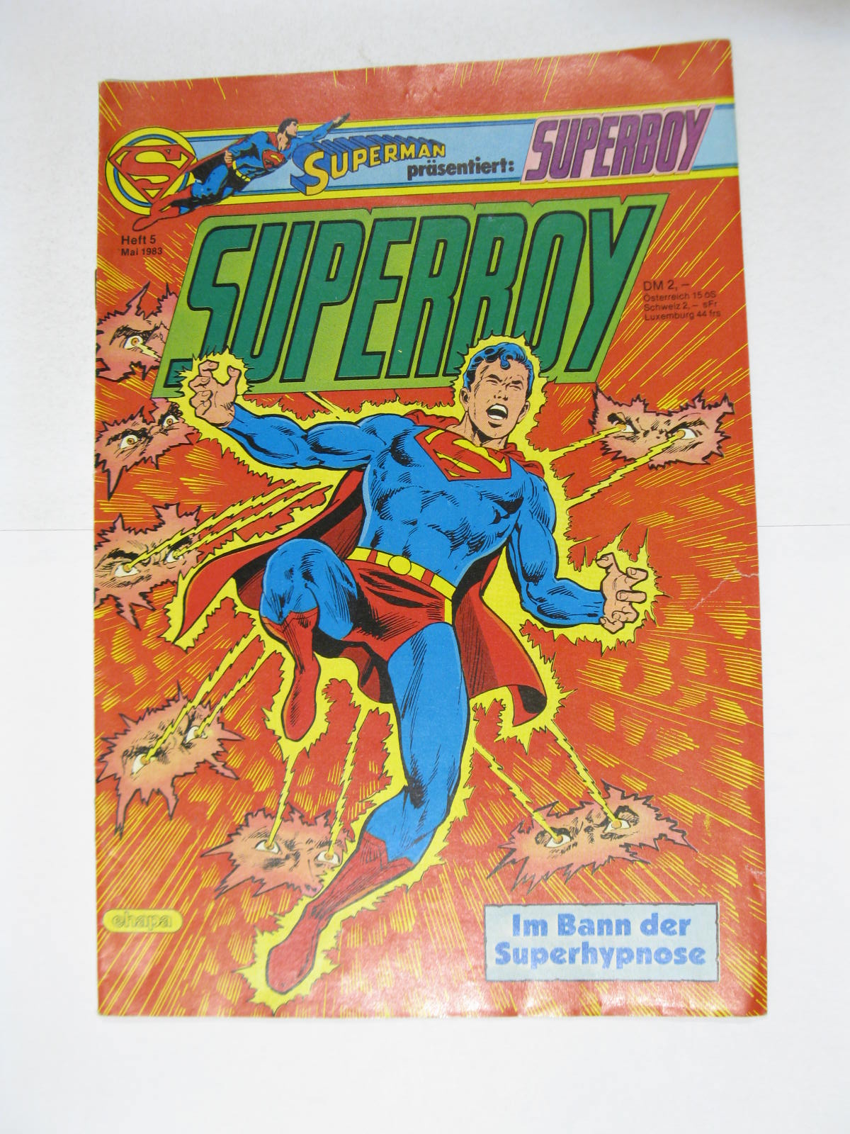 Superboy Nr. 1983/ 5 Ehapa im Zustand (1-2). 124083 Superboy Nr. 1983/ 5 Ehapa im Zustand (1-2). 124083