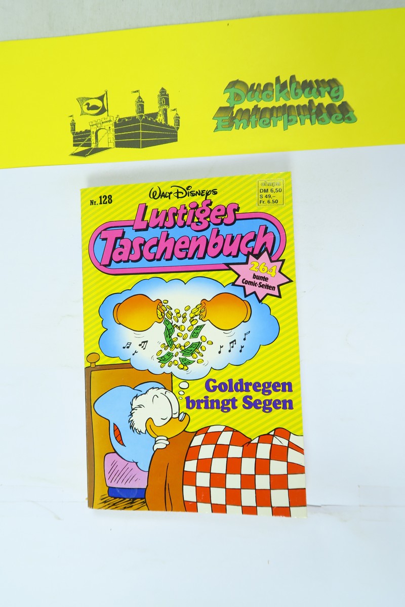 Donald Duck Lustiges Taschenbuch LTB Nr.128 ERSTAUFLAGE Ehapa (1-2). 153925 Donald Duck Lustiges Taschenbuch LTB Nr.128 ERSTAUFLAGE Ehapa (1-2). 153925