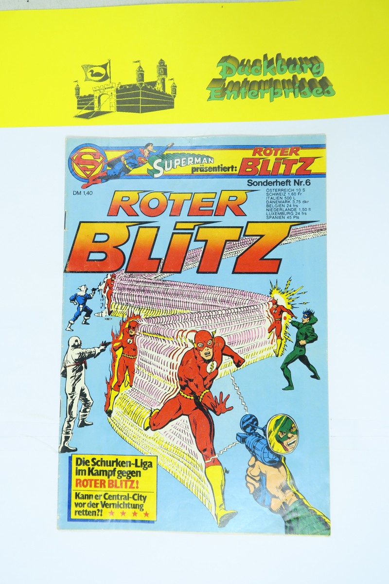 Roter Blitz Sonderheft Nr.  6  Ehapa im Zustand (2/2-3). 162111