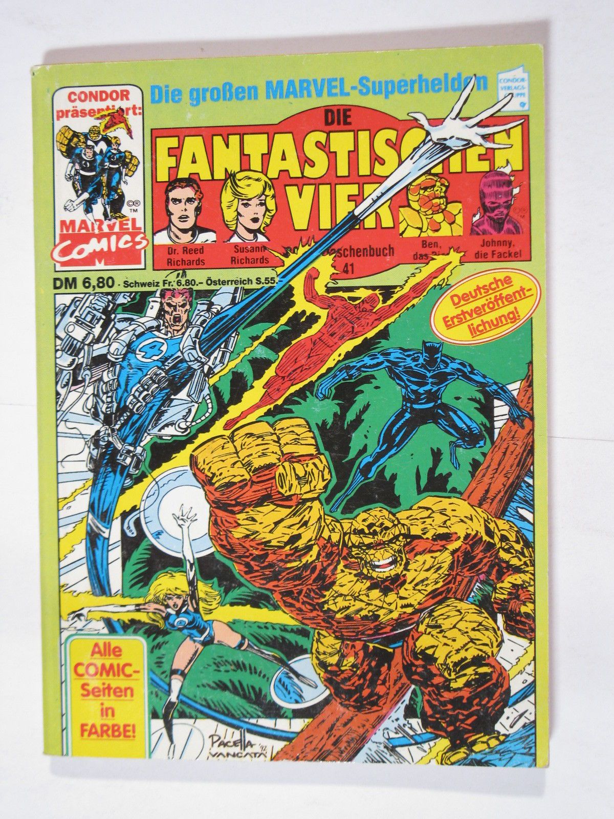 Fantastischen Vier Nr. 41 Marvel Condor Taschenbuch im Z (1). 80587 Fantastischen Vier Nr. 41 Marvel Condor Taschenbuch im Z (1). 80587