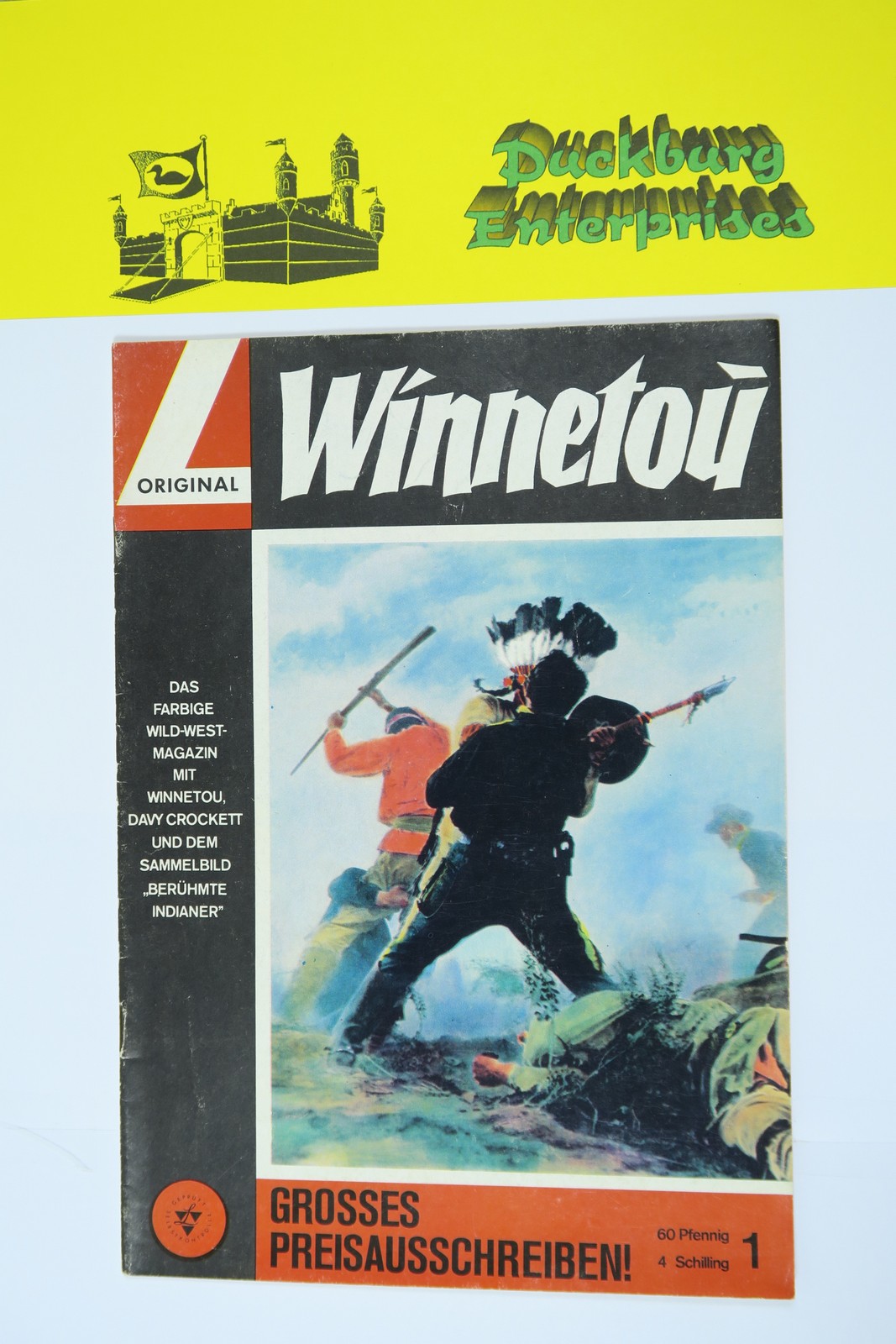 Winnetou Nr. 1 Lehning Verlag (Karl May) im Zustand (1/1-2 oS). 161155 Winnetou Nr. 1 Lehning Verlag (Karl May) im Zustand (1/1-2 oS). 161155