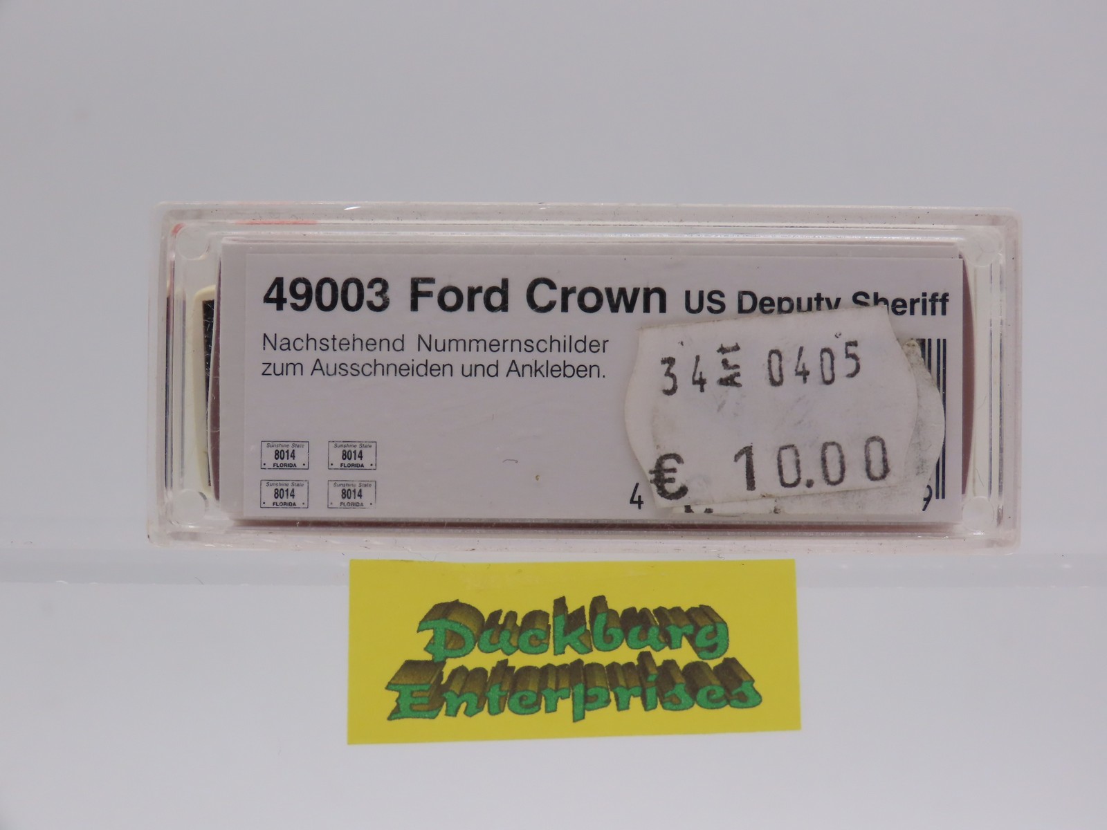 Busch 49003 Ford Crown US Deputy Sheriff weiß in OVP 1:87 187801