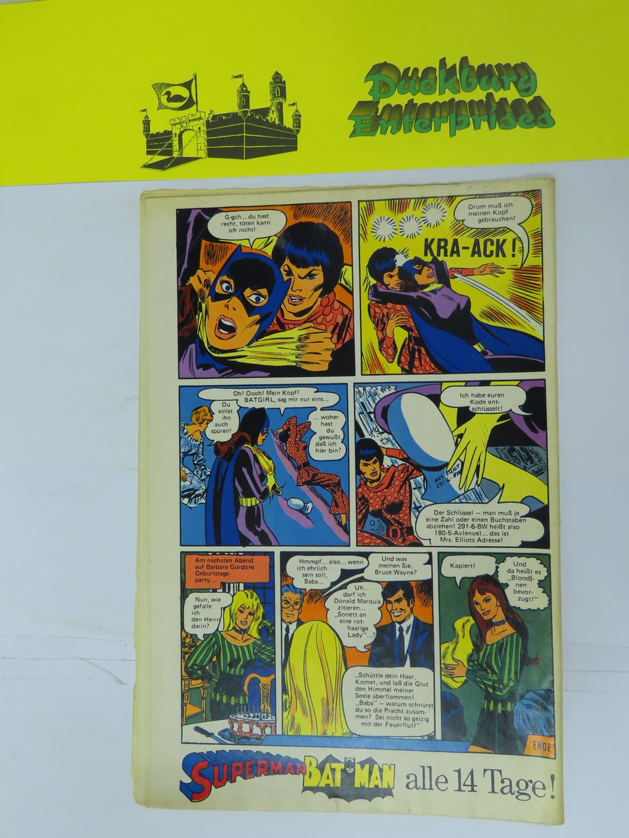 Superman Comic 1971/20 Ehapa im Zustand (2-3 ). 158221