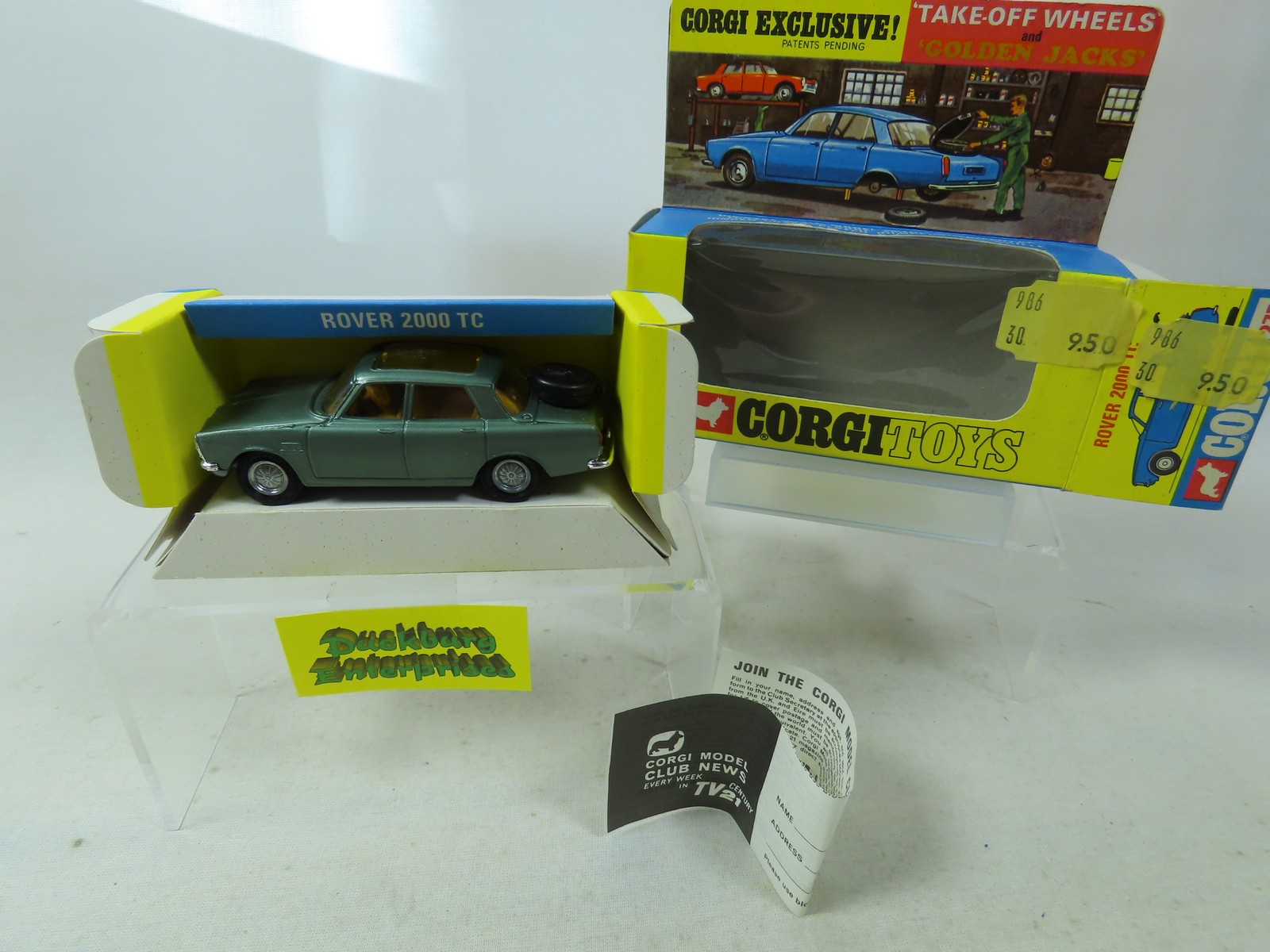 Corgi Toys 275 Rover 2000 TC in OVP 177593 Corgi Toys 275 Rover 2000 TC in OVP 177593