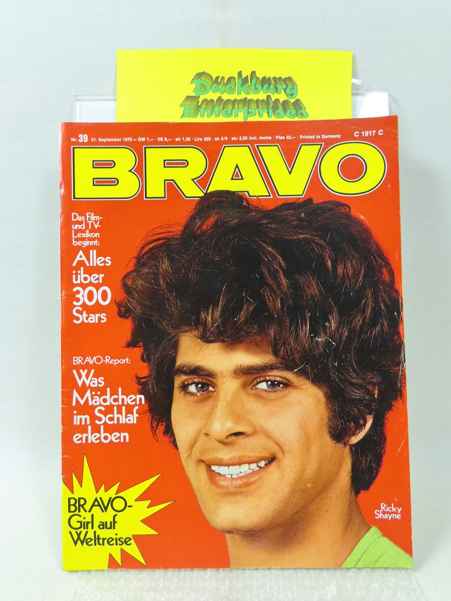 Bravo 1970 /39 vom 21.9.1970 R Shayne, Alain Delon, Stones, Woodstock 159443 Bravo 1970 /39 vom 21.9.1970 R Shayne, Alain Delon, Stones, Woodstock 159443
