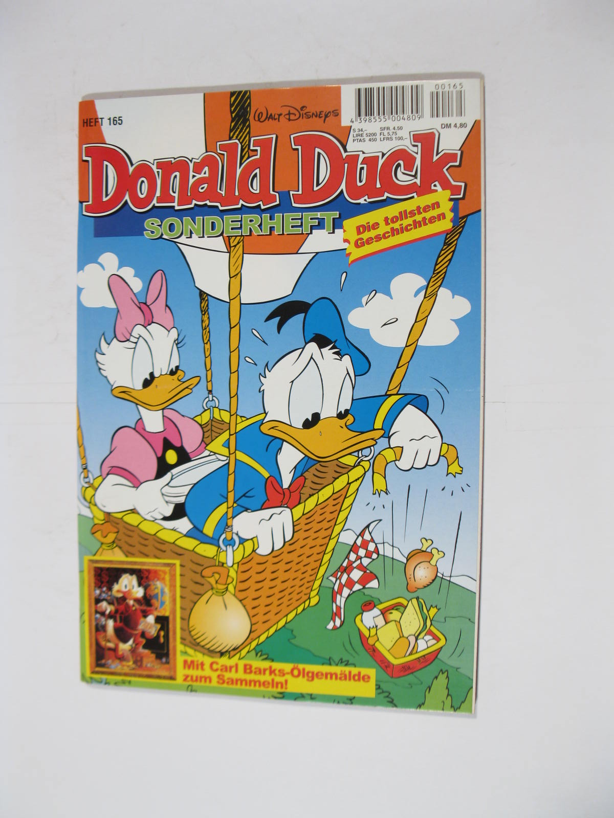 tollsten Geschichten von Donald Duck Nr.165 Ehapa Z (0-1 mit Beilage ). 110941 tollsten Geschichten von Donald Duck Nr.165 Ehapa Z (0-1 mit Beilage ). 110941