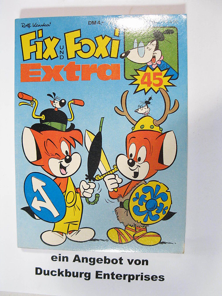 Fix und Foxi Extra Taschenbuch Nr. 45 in Z (1) Kauka 42316 Fix und Foxi Extra Taschenbuch Nr. 45 in Z (1) Kauka 42316