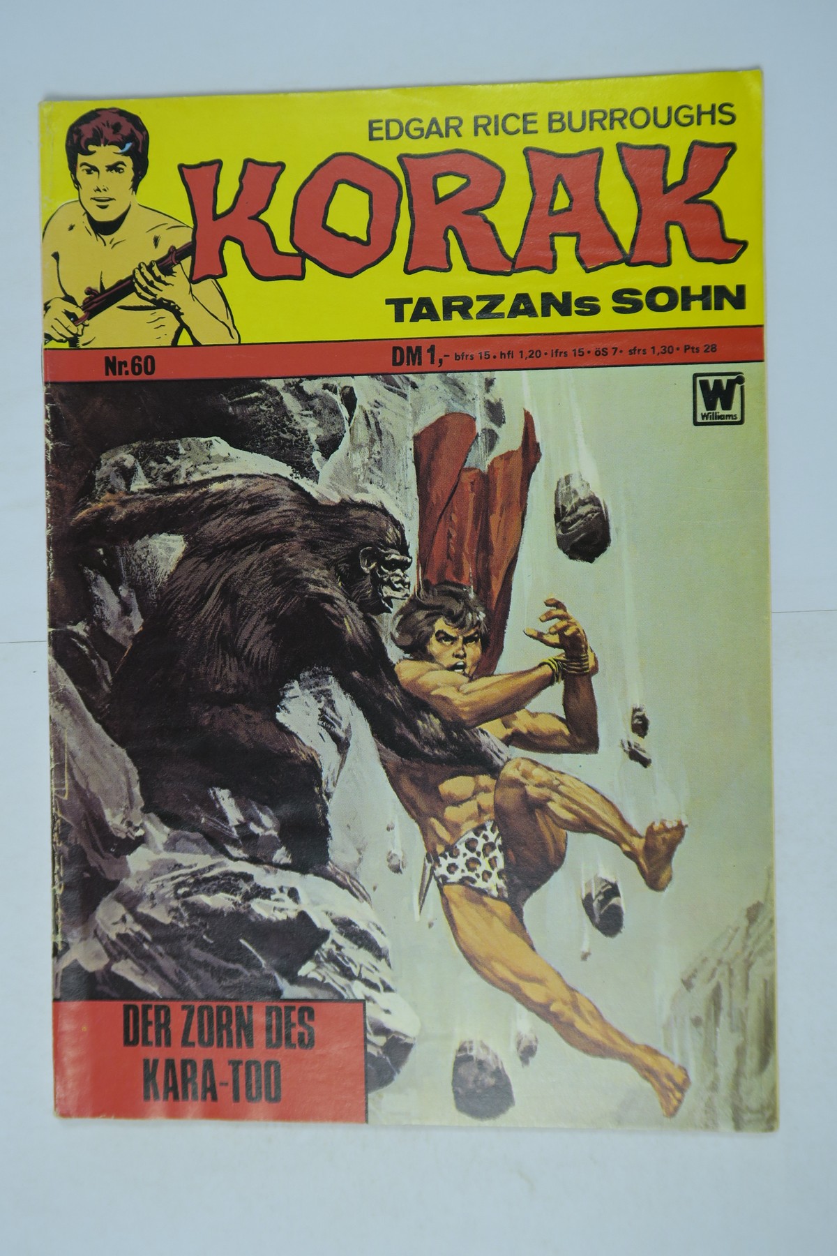 Korak, Tarzan Sohn Nr. 60 BSV im Zustand (2). 140587 Korak, Tarzan Sohn Nr. 60 BSV im Zustand (2). 140587