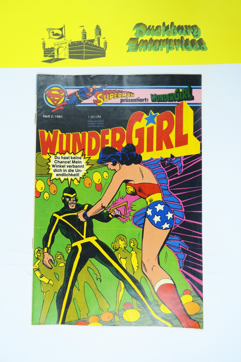 Wundergirl Nr. 1981/ 2  Ehapa im Zustand (1-2 oS). 162087