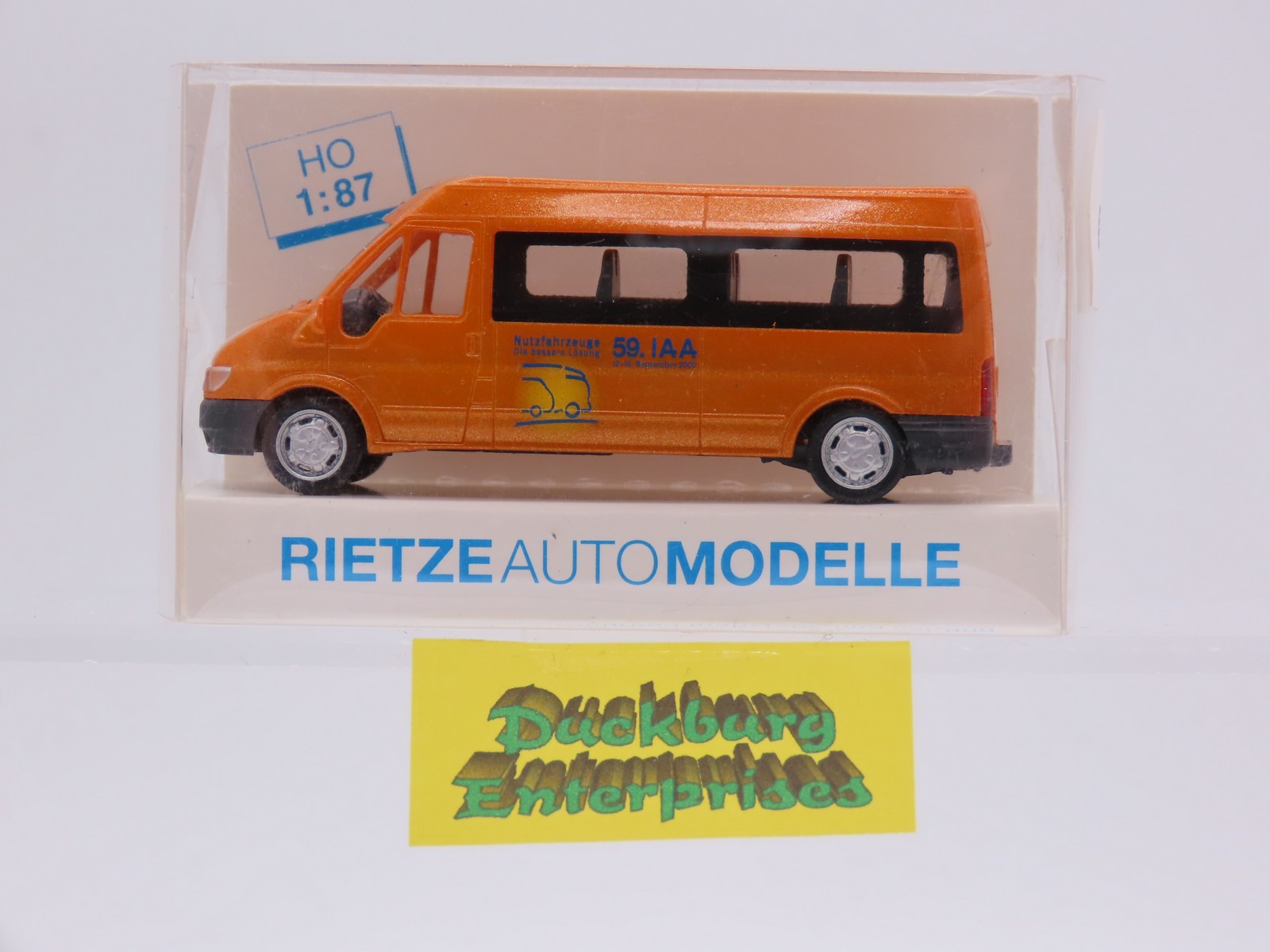 Rietze x Ford Transit IAA Werbemodell kupferfarben in OVP 1:87 187957 Rietze x Ford Transit IAA Werbemodell kupferfarben in OVP 1:87 187957