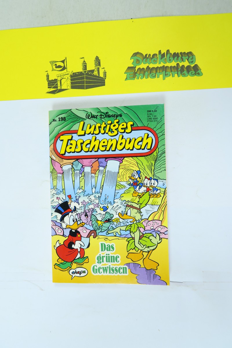 Donald Duck Lustiges Taschenbuch LTB Nr.198 ERSTAUFLAGE Ehapa (0-1). 154327 Donald Duck Lustiges Taschenbuch LTB Nr.198 ERSTAUFLAGE Ehapa (0-1). 154327