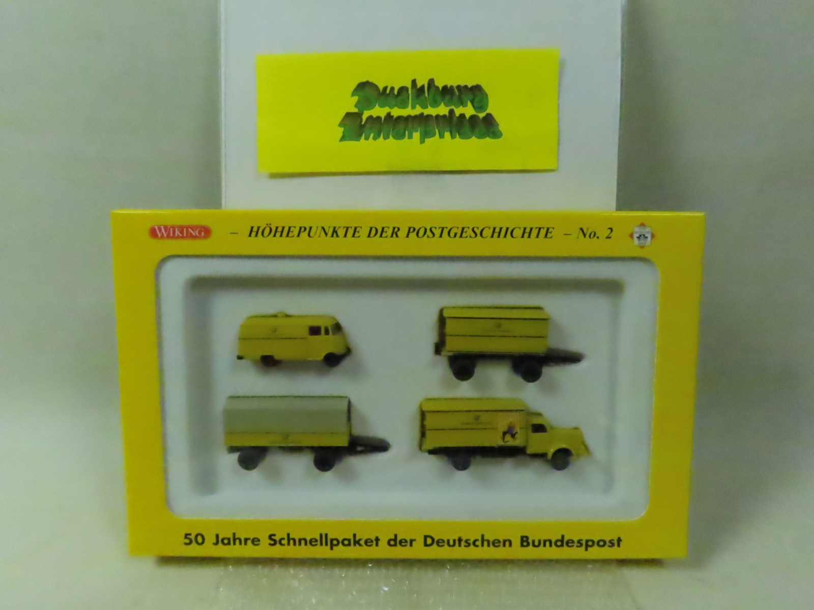 Wiking PMS 81-12 Höhepunkte Post 50 Jahre Schnellpaket Bundespost 1:87 177495 Wiking PMS 81-12 Höhepunkte Post 50 Jahre Schnellpaket Bundespost 1:87 177495