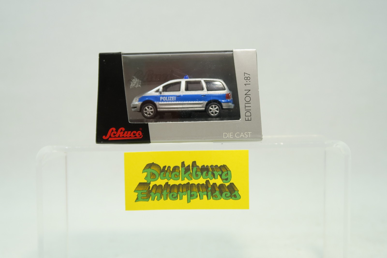 Schuco 1:87 25394 VW Sharan Polizei silber in OVP 173787 Schuco 1:87 25394 VW Sharan Polizei silber in OVP 173787