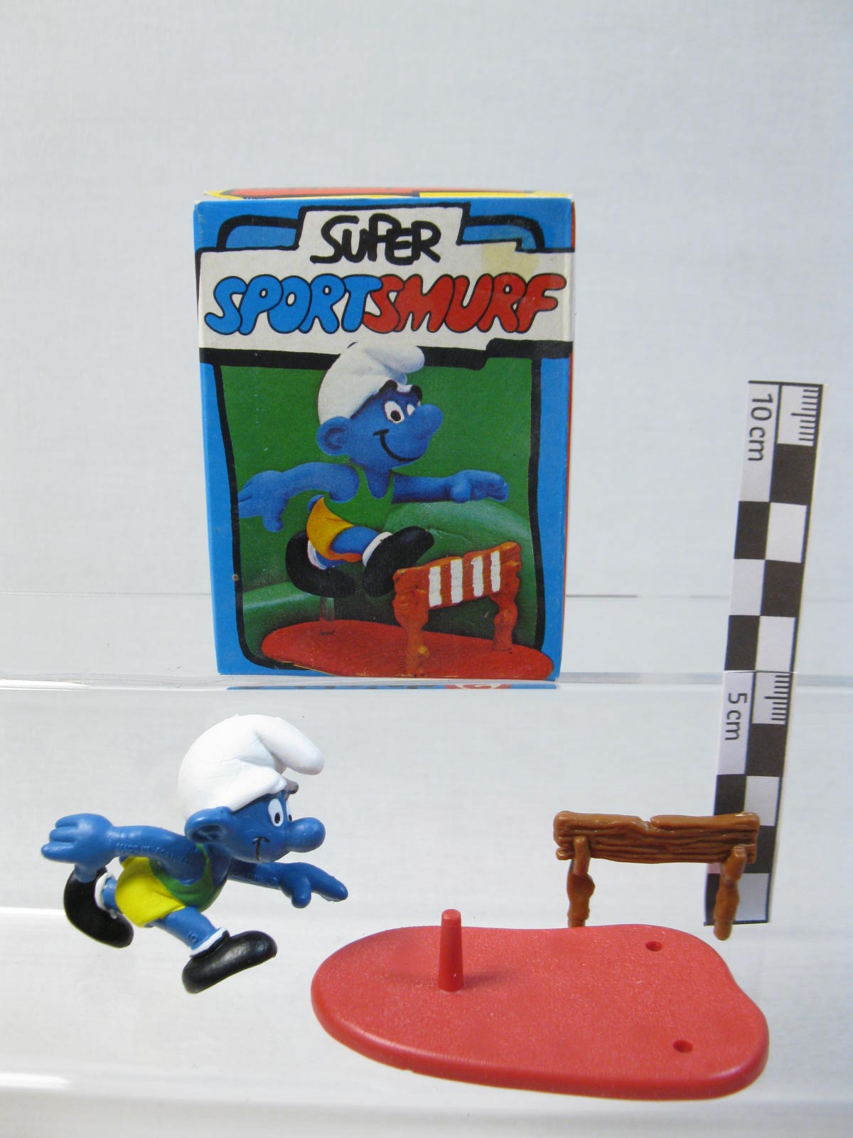 Hürdenläufer in Box Super Schlumpf Schleich 40511 smurf 131127 Hürdenläufer in Box Super Schlumpf Schleich 40511 smurf 131127