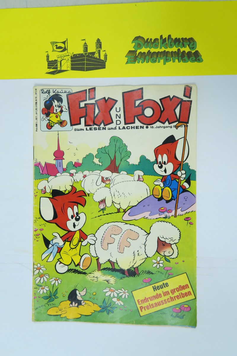 Fix und Foxi 18. Jhrg. 1970/29  Kauka Pabel im Z (2-3). 155137 Fix und Foxi 18. Jhrg. 1970/29  Kauka Pabel im Z (2-3). 155137