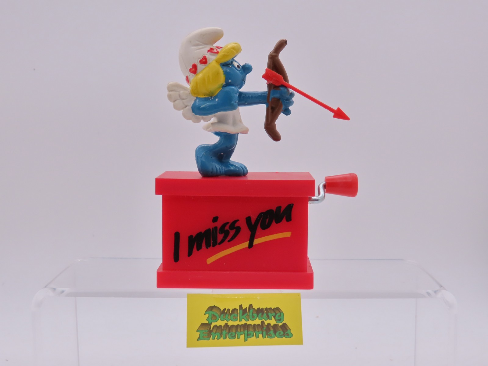 Spieluhr  Love Schlumpfine  smurf musicbox  SCHLEICH schtroumpf 177911