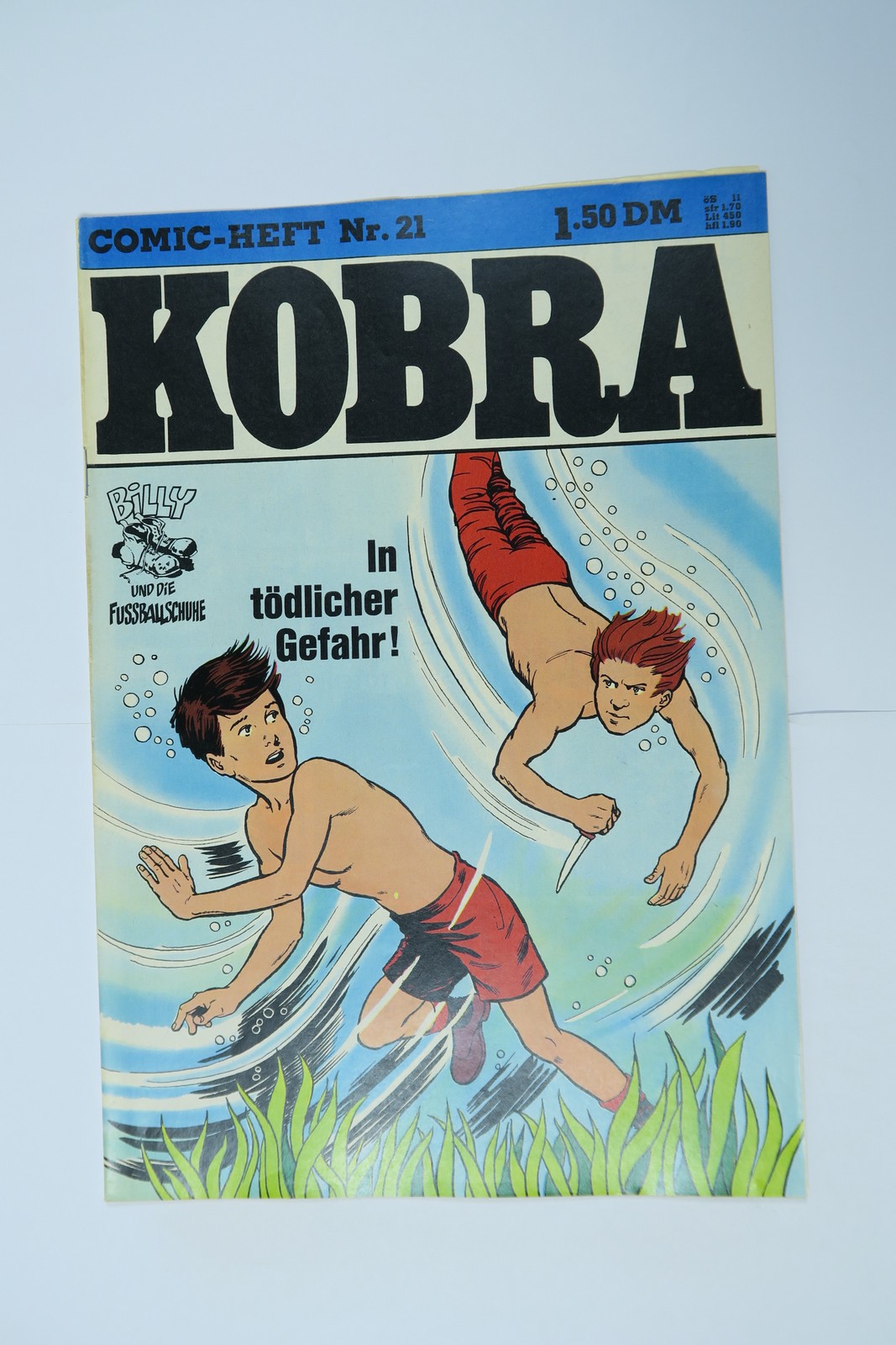 Kobra Comic 1976/21  Gevacur im Zustand (1). 145525