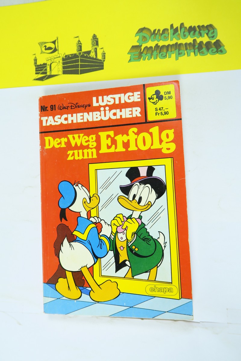 Donald Duck Lustiges Taschenbuch LTB Nr. 91 ERSTAUFLAGE Ehapa (2). 153875 Donald Duck Lustiges Taschenbuch LTB Nr. 91 ERSTAUFLAGE Ehapa (2). 153875