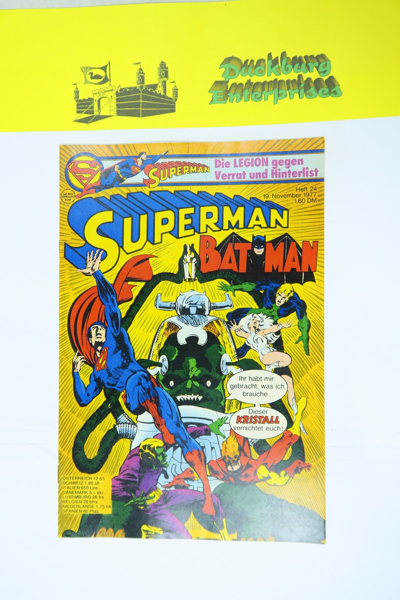 Superman Comic 1977/24 Ehapa im Zustand (1 oS ). 162397 Superman Comic 1977/24 Ehapa im Zustand (1 oS ). 162397