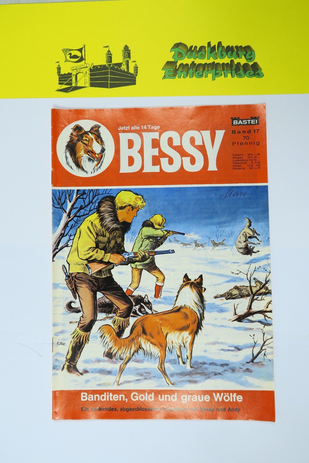 Bessy Comic-Heft Nr. 17 Bastei im Zustand (1-2/2 NZ). 150805 Bessy Comic-Heft Nr. 17 Bastei im Zustand (1-2/2 NZ). 150805
