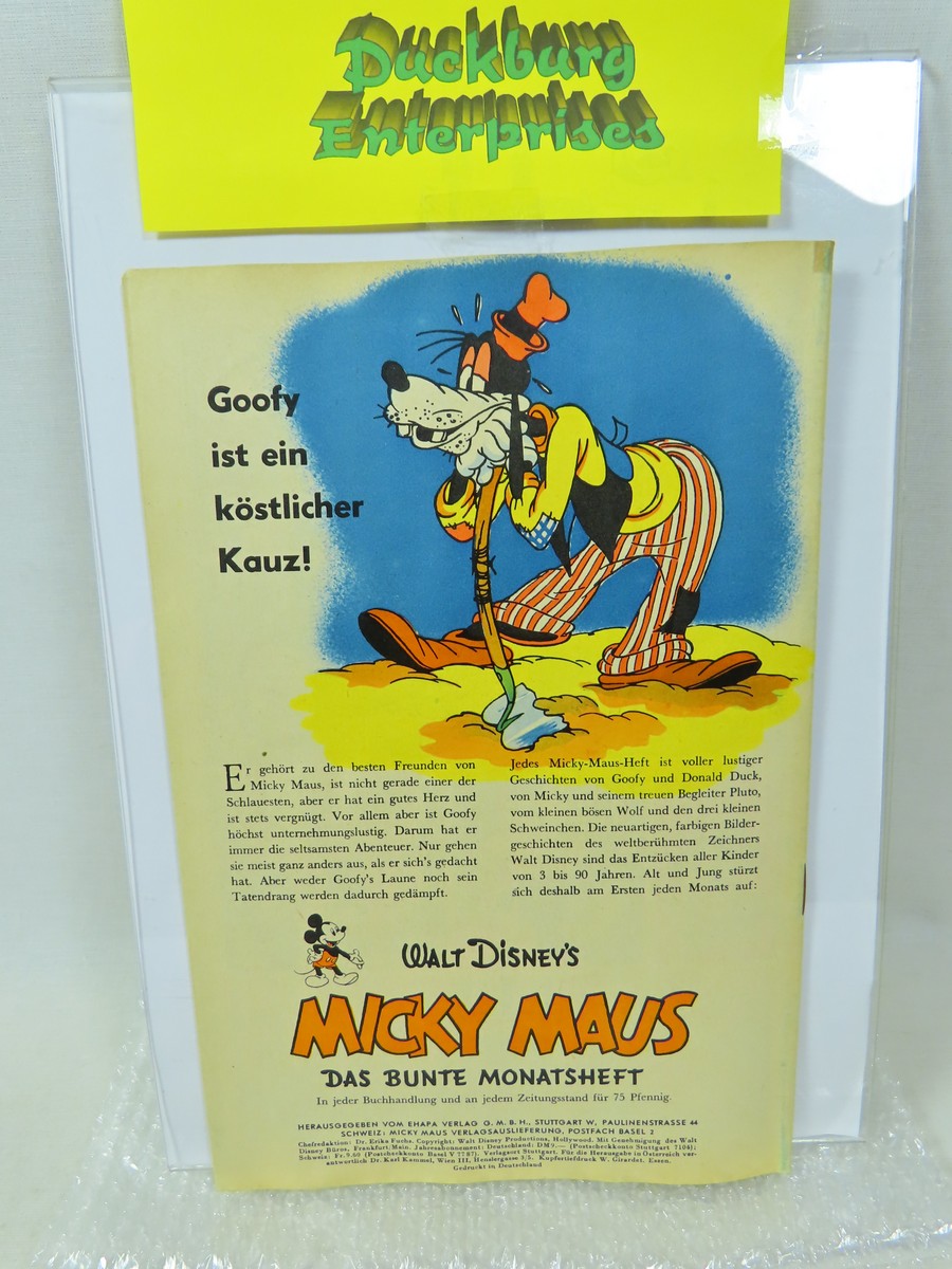 Micky Maus 1951/ 3 vom November 1951   Ehapa im Zustand (1-2). 199024