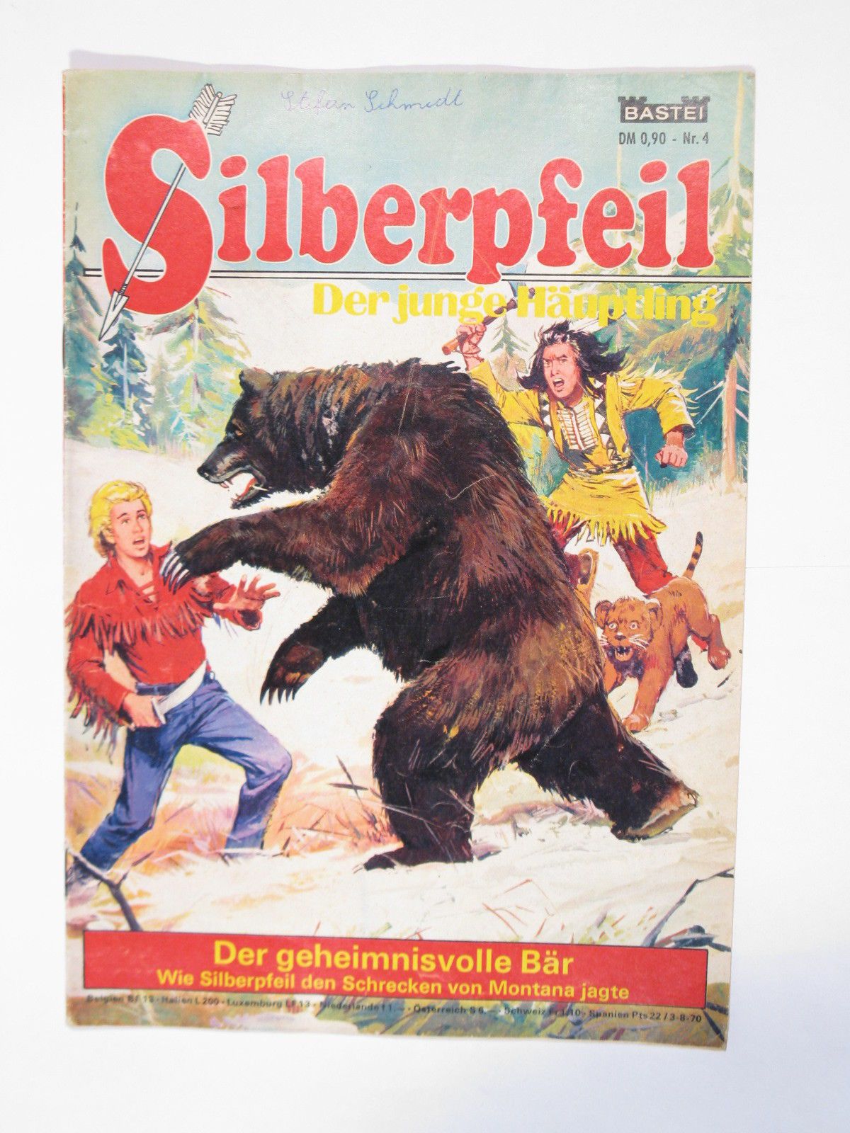 Silberpfeil Nr. 4 Bastei Verlag im Zustand (2). 68711 Silberpfeil Nr. 4 Bastei Verlag im Zustand (2). 68711