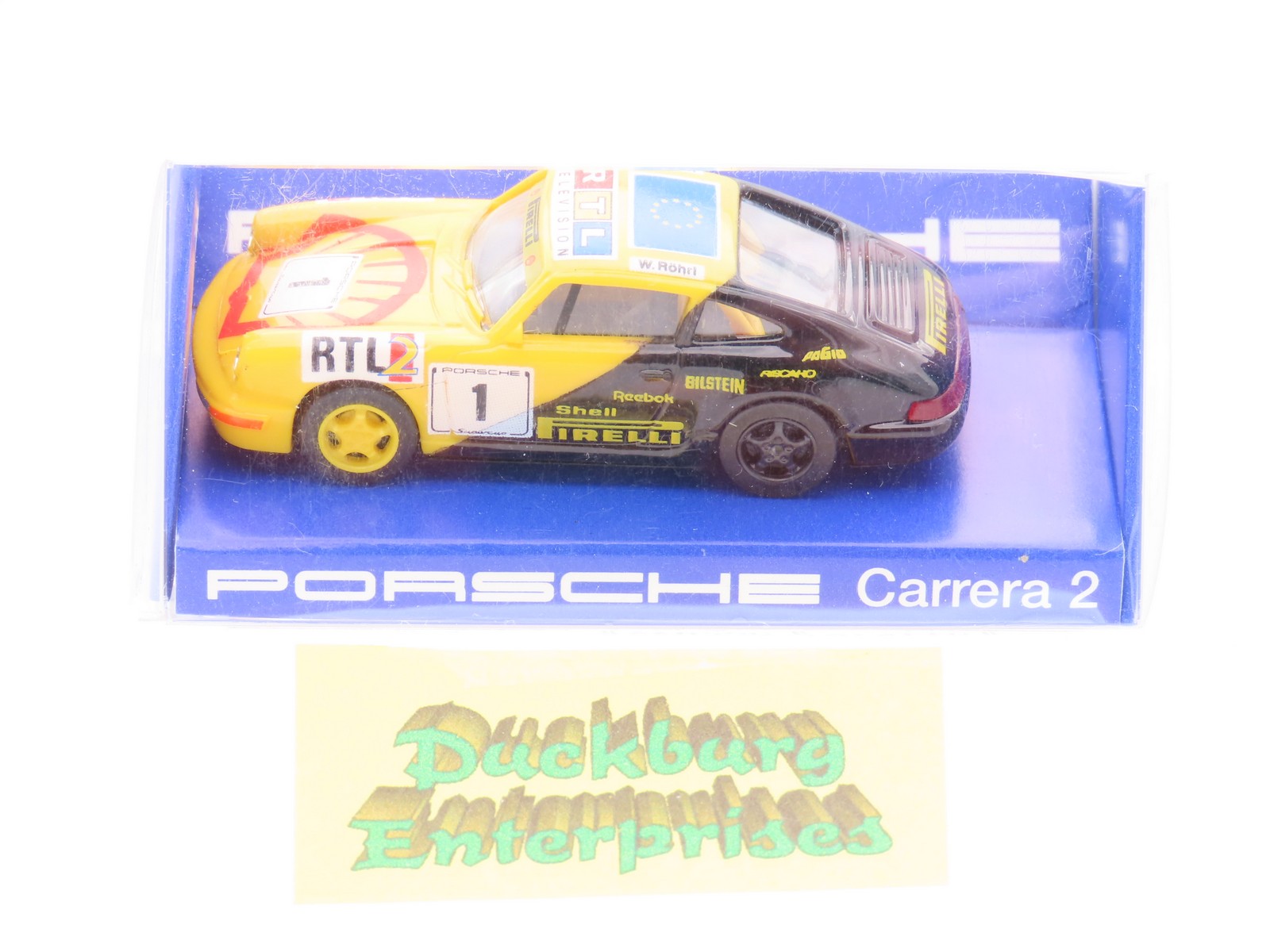 Euro Modell 00203 Porsche 911 Carrera Cup Walter Röhrl Nr. 1 in OVP 1:87 186519 Euro Modell 00203 Porsche 911 Carrera Cup Walter Röhrl Nr. 1 in OVP 1:87 186519