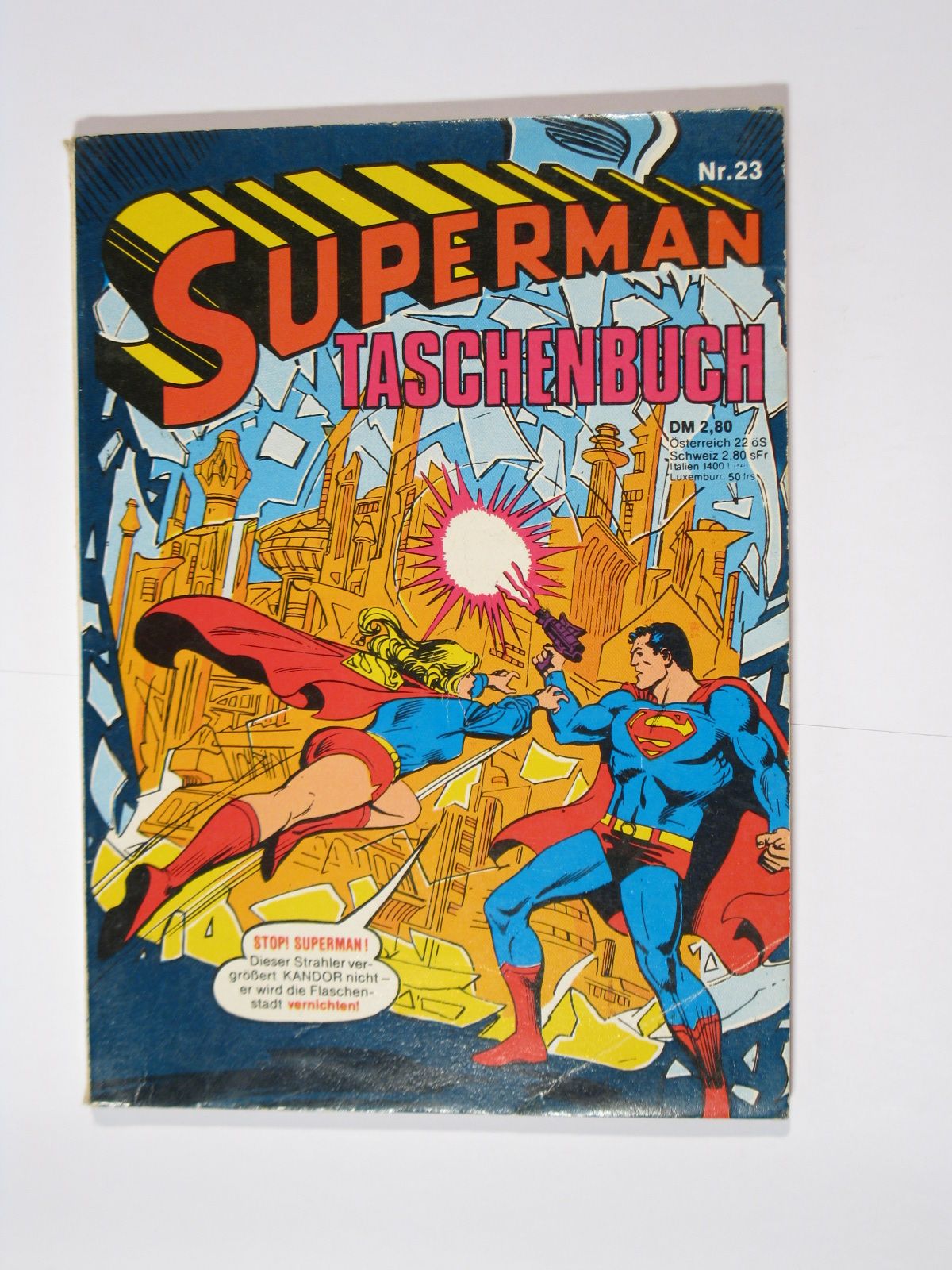 Superman Taschenbuch Nr. 23 Ehapa Verlag im Z (1-2).85685 Superman Taschenbuch Nr. 23 Ehapa Verlag im Z (1-2).85685