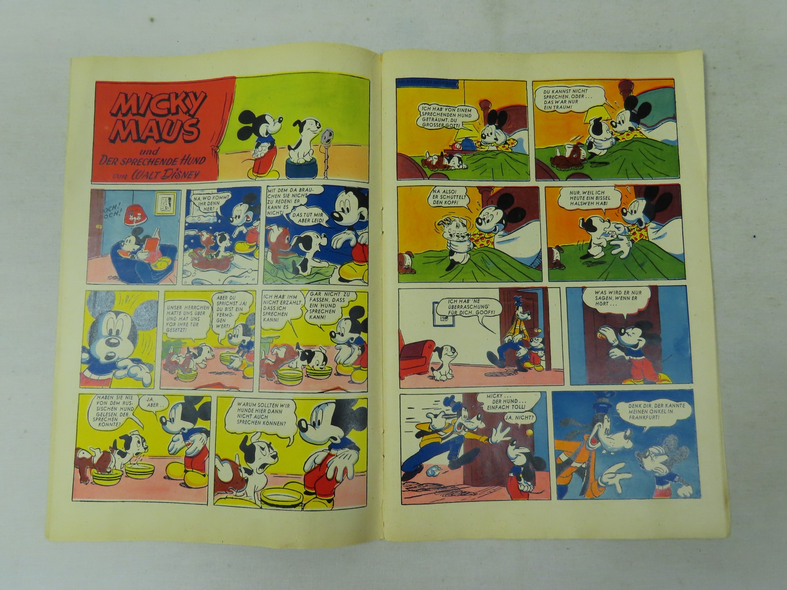 Micky Maus 1951/ 1 vom September 1951   Ehapa im Zustand (x). 199001