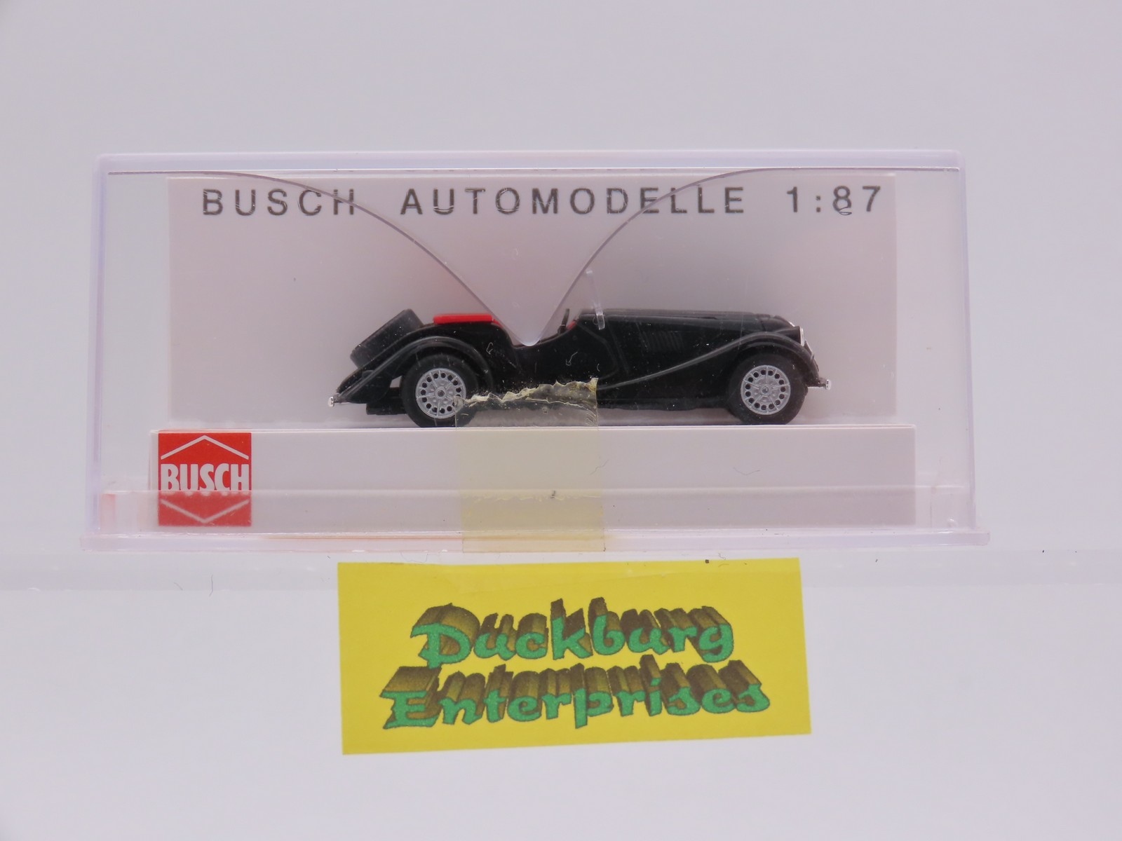Busch 47102 Morgan Plus 8 Roadster schwarz in OVP 1:87 187723 Busch 47102 Morgan Plus 8 Roadster schwarz in OVP 1:87 187723